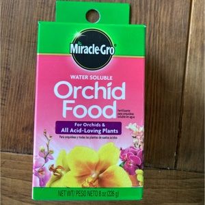 Miracle grow orchid food used 1 time